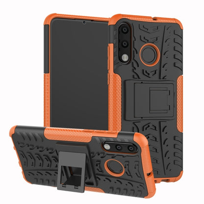 พื้นผิวยาง TPU + PC เคสโทรศัพท์กันกระแทกสำหรับ Huawei P30 Lite / Nova 4e พร้อมตัวยึด, For Huawei P30 Lite
