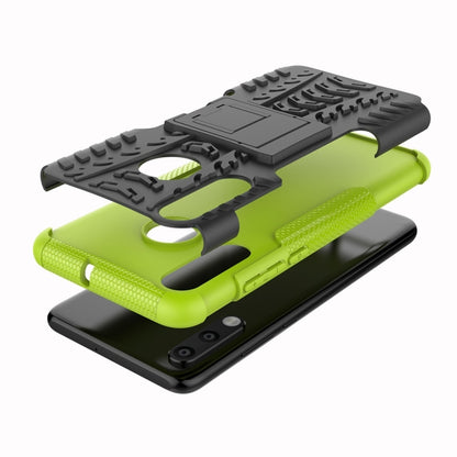 พื้นผิวยาง TPU + PC เคสโทรศัพท์กันกระแทกสำหรับ Huawei P30 Lite / Nova 4e พร้อมตัวยึด, For Huawei P30 Lite