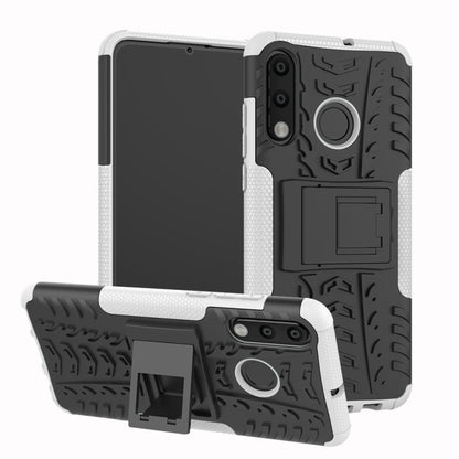 พื้นผิวยาง TPU + PC เคสโทรศัพท์กันกระแทกสำหรับ Huawei P30 Lite / Nova 4e พร้อมตัวยึด, For Huawei P30 Lite