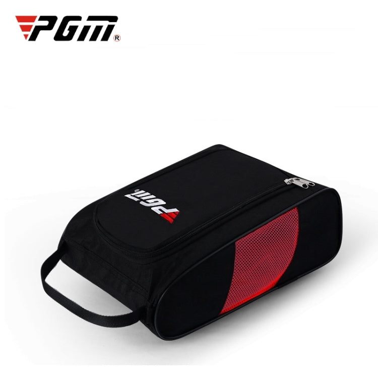 PGM Golf กระเป๋าใส่รองเท้าไนลอนที่ทนทานต่อการสึกหรอและระบายอากาศได้ดี, XB001 Black, XB001 Black Red, XB001 Black Blue, XB001 Black Pink