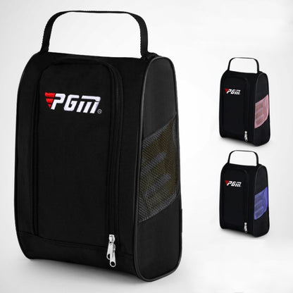 PGM Golf กระเป๋าใส่รองเท้าไนลอนที่ทนทานต่อการสึกหรอและระบายอากาศได้ดี, XB001 Black, XB001 Black Red, XB001 Black Blue, XB001 Black Pink