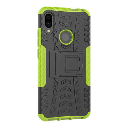 พื้นผิวยาง TPU + PC เคสโทรศัพท์กันกระแทกสำหรับ Xiaomi Redmi Note 7 พร้อมตัวยึด