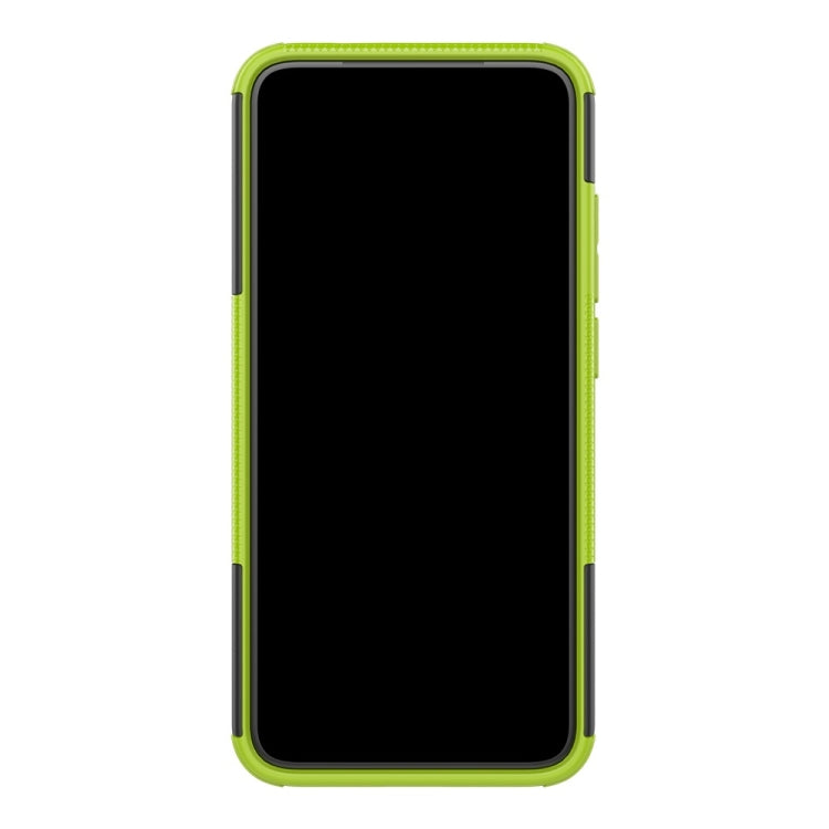 พื้นผิวยาง TPU + PC เคสโทรศัพท์กันกระแทกสำหรับ Xiaomi Redmi Note 7 พร้อมตัวยึด