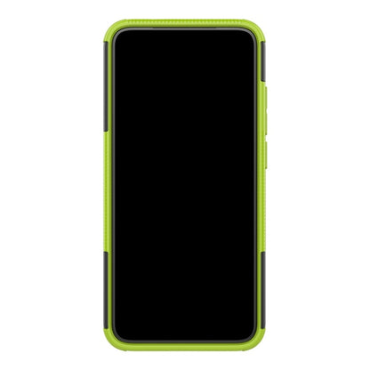 พื้นผิวยาง TPU + PC เคสโทรศัพท์กันกระแทกสำหรับ Xiaomi Redmi Note 7 พร้อมตัวยึด