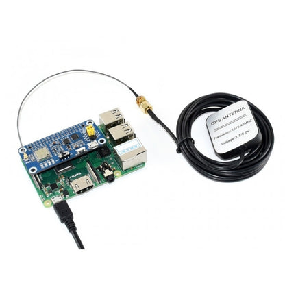 Waveshare L76X Multi-GNSS HAT สำหรับ Raspberry Pi, GPS, BDS, QZSS, L76X