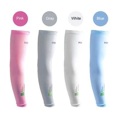 ปลอกแขนกันแดด PGM Golf Ice Silk สำหรับผู้ชายและผู้หญิง (สี:ชมพู Size:XXL), M, L, XL, XXL