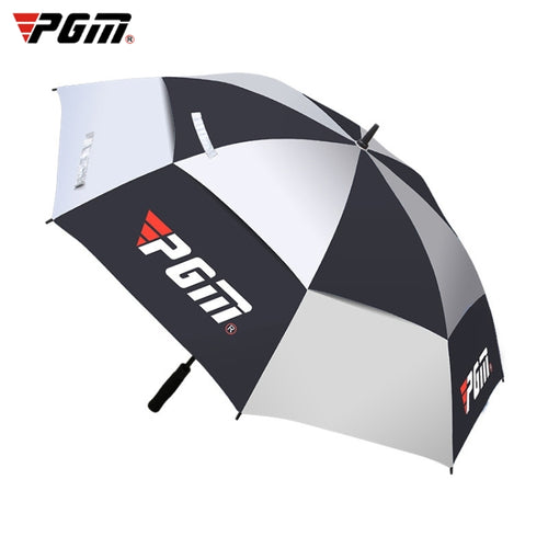 PGM Golf ร่มไฟเบอร์กลาสแบบตรงป้องกันพายุไต้ฝุ่น (สี: ชมพูขนาด: คู่มือ), Auto, Manual