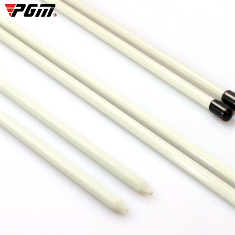 PGM 2 PCS Golf Alignment Sticks แท่งช่วยฝึกไฟเบอร์กลาสสำหรับทิศทางลูกที่ถูกต้อง (สี: สีแดงขนาด: ไม่มีแพ็คเกจ), No Package, With Package