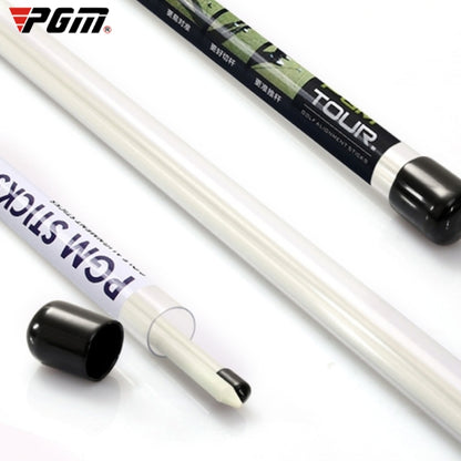 PGM 2 PCS Golf Alignment Sticks แท่งช่วยฝึกไฟเบอร์กลาสสำหรับทิศทางลูกที่ถูกต้อง (สี: สีแดงขนาด: ไม่มีแพ็คเกจ), No Package, With Package