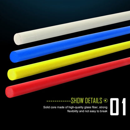 PGM 2 PCS Golf Alignment Sticks แท่งช่วยฝึกไฟเบอร์กลาสสำหรับทิศทางลูกที่ถูกต้อง (สี: สีแดงขนาด: ไม่มีแพ็คเกจ), No Package, With Package
