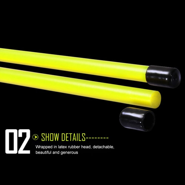 PGM 2 PCS Golf Alignment Sticks แท่งช่วยฝึกไฟเบอร์กลาสสำหรับทิศทางลูกที่ถูกต้อง (สี: สีแดงขนาด: ไม่มีแพ็คเกจ), No Package, With Package