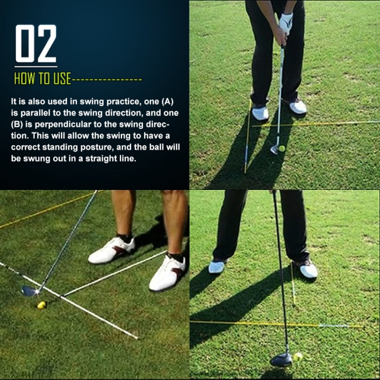 PGM 2 PCS Golf Alignment Sticks แท่งช่วยฝึกไฟเบอร์กลาสสำหรับทิศทางลูกที่ถูกต้อง (สี: สีแดงขนาด: ไม่มีแพ็คเกจ), No Package, With Package
