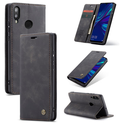 CaseMe ซองหนังพลิกแนวนอนมัลติฟังก์ชั่น Retro Frosted สำหรับ Huawei P Smart 2019 / Honor 10 Lite พร้อมช่องเสียบการ์ดและตัวยึดและกระเป๋าสตางค์, For Huawei P Smart 2019