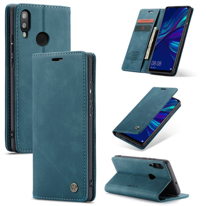 CaseMe ซองหนังพลิกแนวนอนมัลติฟังก์ชั่น Retro Frosted สำหรับ Huawei P Smart 2019 / Honor 10 Lite พร้อมช่องเสียบการ์ดและตัวยึดและกระเป๋าสตางค์, For Huawei P Smart 2019