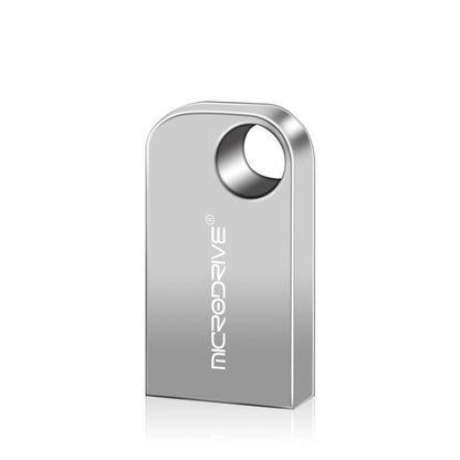 MicroDrive 16GB USB 2.0 ดิสก์ U โลหะครึ่งวงกลมขนาดเล็ก, 16GB