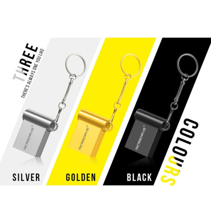 MicroDrive 8GB USB 2.0 Metal Mini USB แฟลชไดรฟ์ดิสก์ U, 8GB