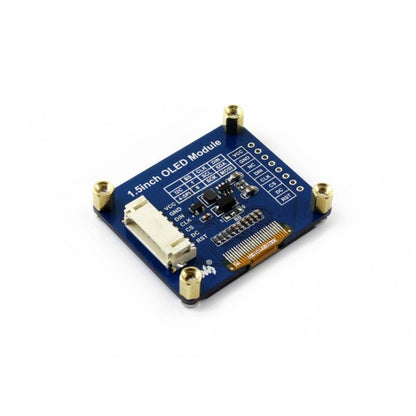 Waveshare General 1.5 นิ้ว 128x128 OLED Display Module, อินเตอร์เฟส SPI/I2C, 13992