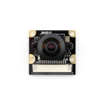 โมดูลกล้อง Waveshare RPi (H) เลนส์ Fisheye รองรับการมองเห็นตอนกลางคืน, (H) Fisheye Lens Module
