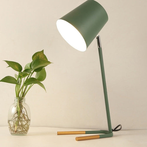 YWXLight LED Eye-caring Table Lamp Modern Creative Minimalist Bedroom Bedside Lamp Student Study Table Lamp