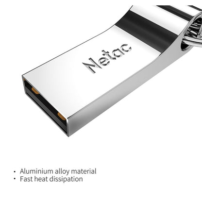 Netac U275 32GB USB 2.0 Secure Encryption Aluminium Alloy U Disk, 32GB