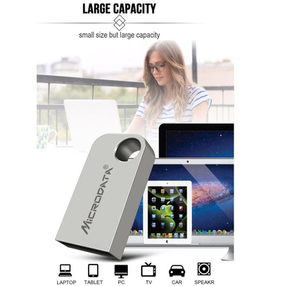 Mitsrodata ShChGB USB 2.0 ดิสก์ Mini Metal U, 64GB