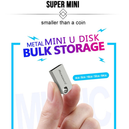 Mitsrodata ShChGB USB 2.0 ดิสก์ Mini Metal U, 64GB