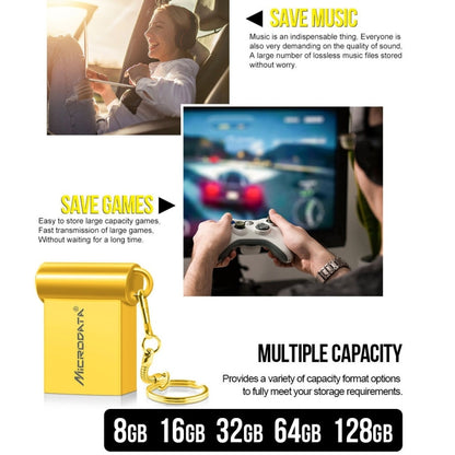 MiCRODATA 64GB USB 2.0 Computer Car ดิสก์ Mini U สองการใช้งาน, 64GB