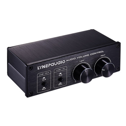 LINEPAUDIO A977 2 In 2 Out Switcher สมดุลเต็มรูปแบบ Passive Preamp Active Speaker Double Sound Source Volume Controller, A977