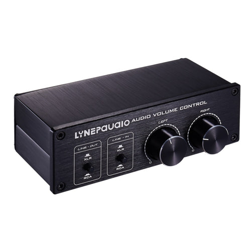 LINEPAUDIO A977 2 In 2 Out Switcher สมดุลเต็มรูปแบบ Passive Preamp Active Speaker Double Sound Source Volume Controller, A977
