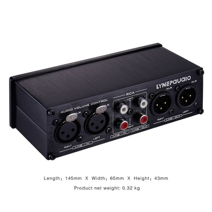 LINEPAUDIO A977 2 In 2 Out Switcher สมดุลเต็มรูปแบบ Passive Preamp Active Speaker Double Sound Source Volume Controller, A977