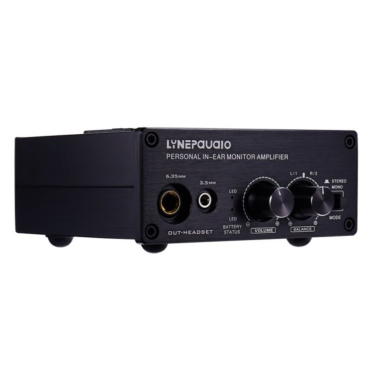 LINEPAUDIO B982 เพาเวอร์แอมป์เครื่องดนตรีกลองหูฟังมอนิเตอร์เครื่องขยายสัญญาณ, อินพุต XLR คู่, B982