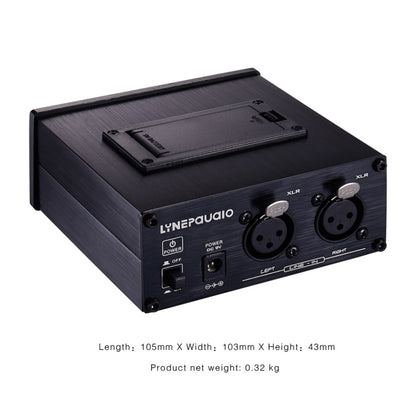 LINEPAUDIO B982 เพาเวอร์แอมป์เครื่องดนตรีกลองหูฟังมอนิเตอร์เครื่องขยายสัญญาณ, อินพุต XLR คู่, B982