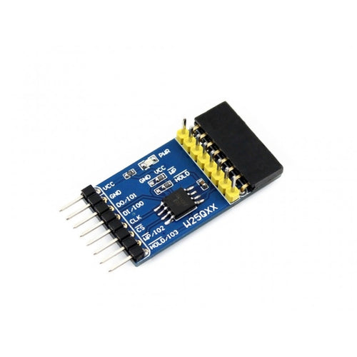 บอร์ด Waveshare W25QXX DataFlash, W25QXX