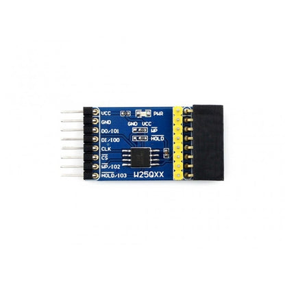 บอร์ด Waveshare W25QXX DataFlash, W25QXX
