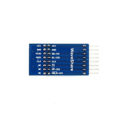 บอร์ด Waveshare W25QXX DataFlash, W25QXX