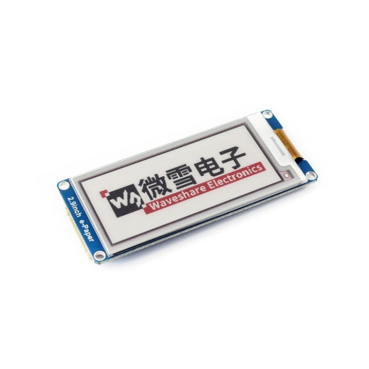 Waveshare 2.9 นิ้ว 296x128 พิกเซล E-Ink โมดูลการแสดงผลสามสี, 13339