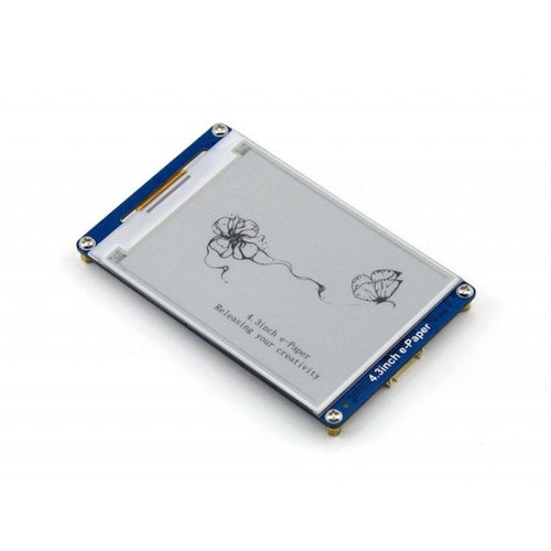 Waveshare 4.3 นิ้ว 800x600 Pixel Serial Interface กระดาษอิเล็กทรอนิกส์แสดงโมดูล UART, 10628