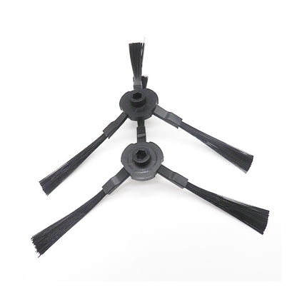 XI246 5 คู่ K614 แปรงด้านข้าง + 2 PCS I201 Rags Set สำหรับ ILIFE V3S Pro / V3S / V5S Pro / V50 / V5S, XI246
