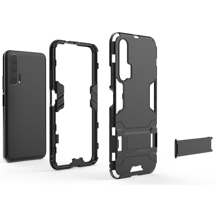 เคสกันกระแทก PC + TPU สำหรับ Huawei Honor 20 Pro พร้อมตัวยึด, For Honor 20 Pro