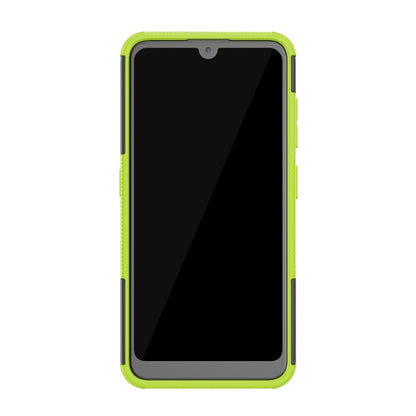 เคสกันกระแทกพื้นผิวยาง TPU + PC สำหรับ Nokia 3.2 พร้อมตัวยึด, For Nokia 3.2