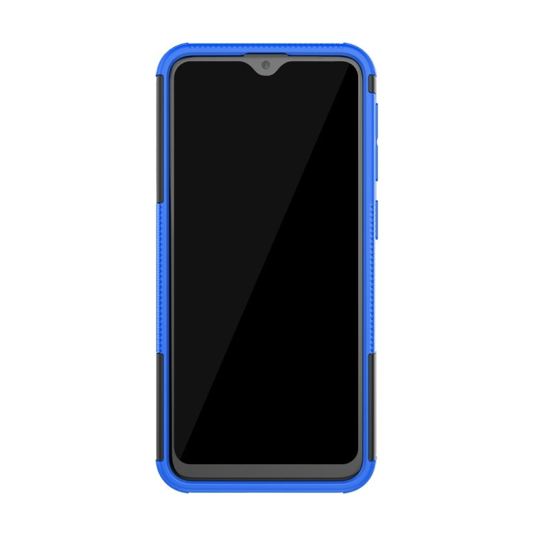 เคสกันกระแทกพื้นผิวยาง TPU + PC สำหรับ Galaxy A20e / A10e พร้อมตัวยึด, For Galaxy A20e