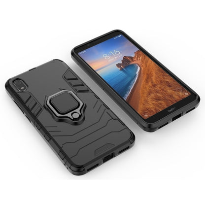 PC + TPU เคสกันกระแทกสำหรับ Xiaomi Redmi 7A พร้อมตัวยึดแหวนแม่เหล็ก, For Xiaomi Redmi 7A
