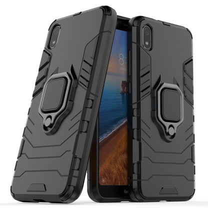 PC + TPU เคสกันกระแทกสำหรับ Xiaomi Redmi 7A พร้อมตัวยึดแหวนแม่เหล็ก, For Xiaomi Redmi 7A