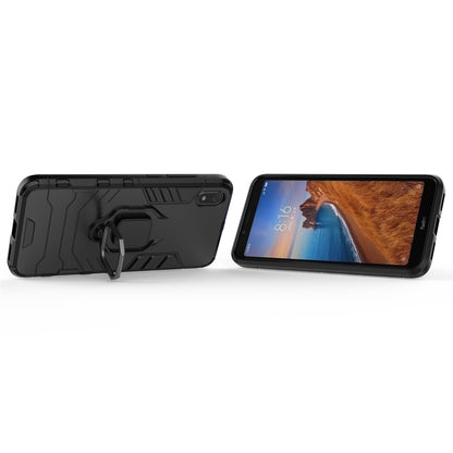 PC + TPU เคสกันกระแทกสำหรับ Xiaomi Redmi 7A พร้อมตัวยึดแหวนแม่เหล็ก, For Xiaomi Redmi 7A