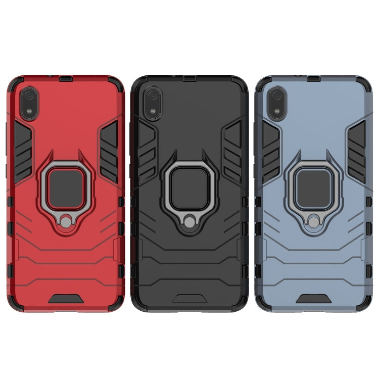 PC + TPU เคสกันกระแทกสำหรับ Xiaomi Redmi 7A พร้อมตัวยึดแหวนแม่เหล็ก, For Xiaomi Redmi 7A
