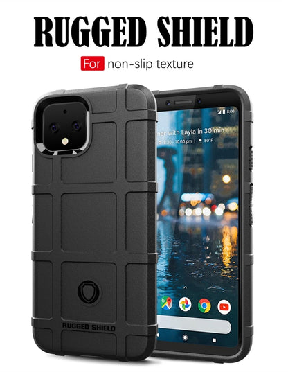 ตัวป้องกันกันกระแทกครอบคลุมเคสซิลิโคนแบบเต็มสำหรับ Google Pixel 4, For Google Pixel 4