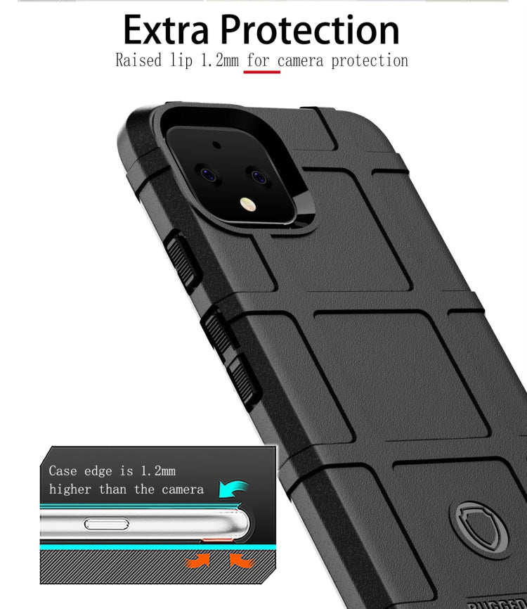 ตัวป้องกันกันกระแทกครอบคลุมเคสซิลิโคนแบบเต็มสำหรับ Google Pixel 4, For Google Pixel 4