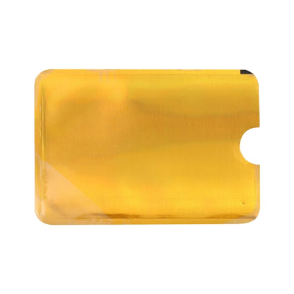 100 ชิ้นอลูมิเนียมฟอยล์ RFID Blocking บัตรเครดิต ID Bank Card Case ผู้ถือบัตร, ขนาด: 9x6.3 ซม.