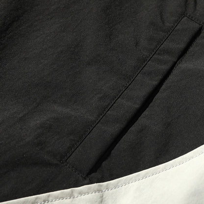การจับคู่สีพิมพ์ยืนปกเสื้อสวมหัวเสื้อลำลองสำหรับผู้ชาย (สี: สีเทาสีน้ำเงินขนาด: XXXXL), M, L, XL, XXL, XXXL, XXXXL