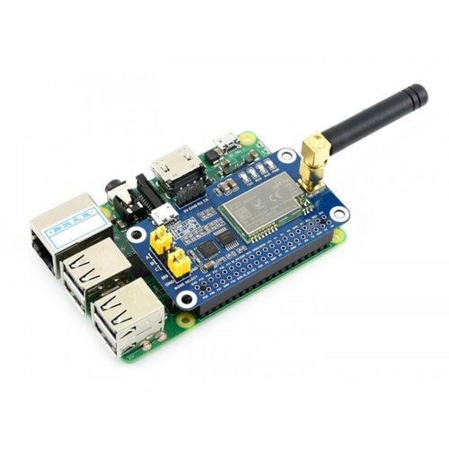 คลื่นความถี่ Waveshare SX1262 LoRa HAT 915MHz สำหรับ Raspberry Pi ใช้ได้กับอเมริกา / โอเชียเนีย / เอเชีย, 915MHz